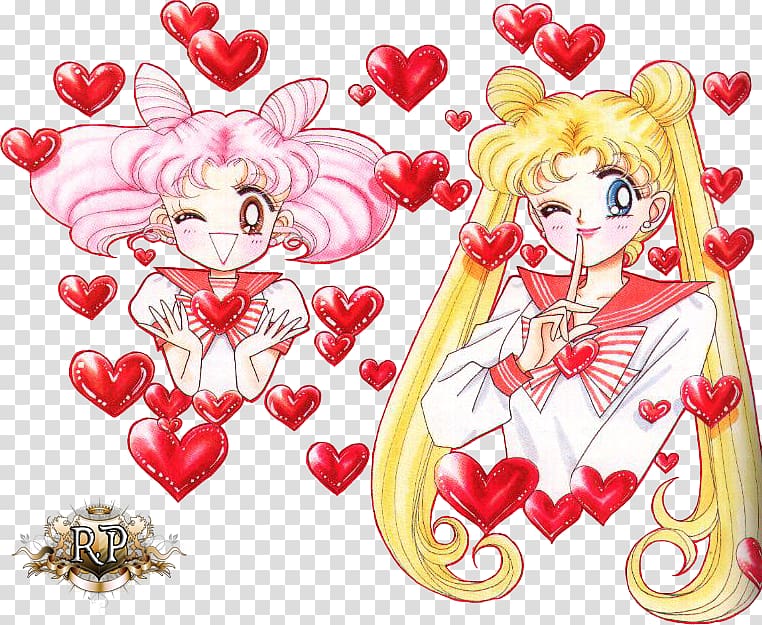Art Love Valentine\'s Day, sailor moon transparent background PNG clipart