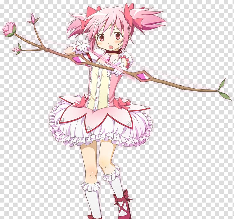 Madoka Kaname Sayaka Miki Homura Akemi Anime, Anime transparent background PNG clipart