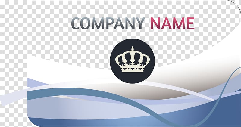 crown company name text, Business Card Design Creativity Visiting card Template, Creative business card template transparent background PNG clipart