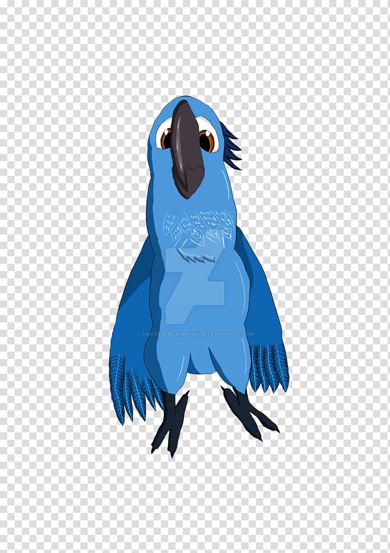 Jewel Blu Nigel Macaw Parrot, rio transparent background PNG clipart
