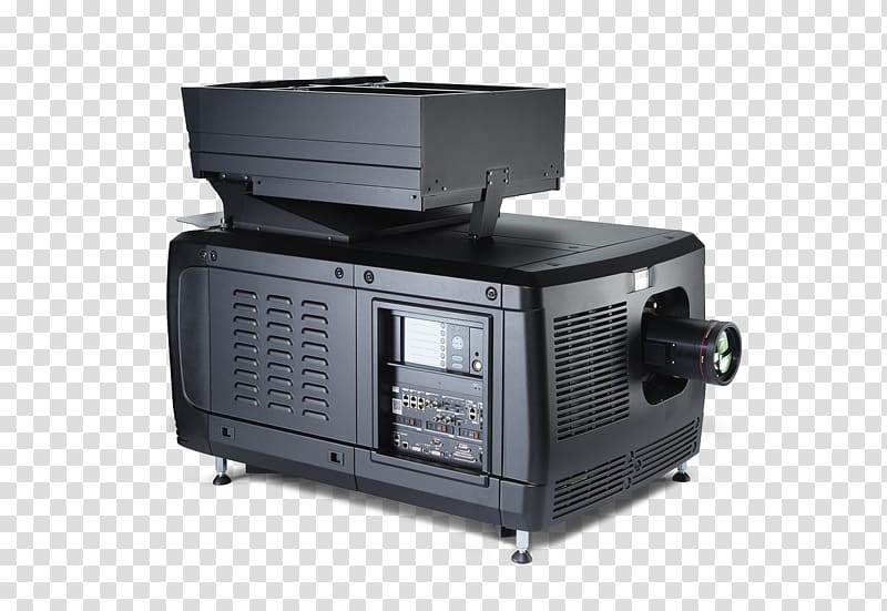 Barco Multimedia Projectors Digital cinema 4K resolution, Projector transparent background PNG clipart