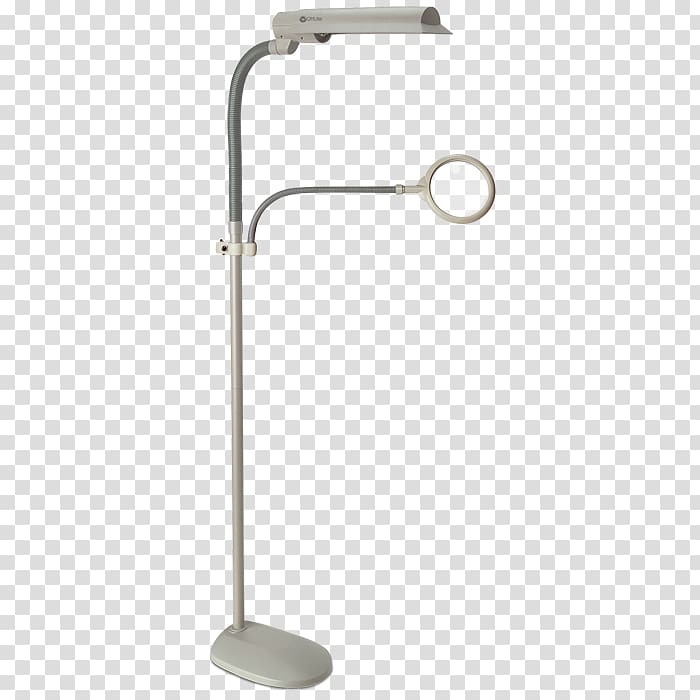 Lighting LED lamp Ott Lite, lamp stand transparent background PNG clipart