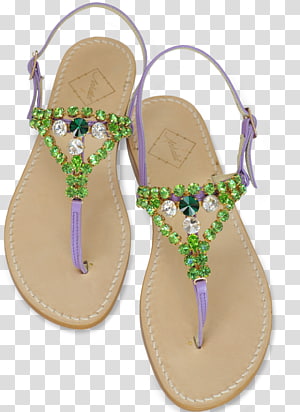 Flip-flops Shoe Sandal Ankalia Textiles Swarovski AG, sandal transparent background PNG clipart thumbnail