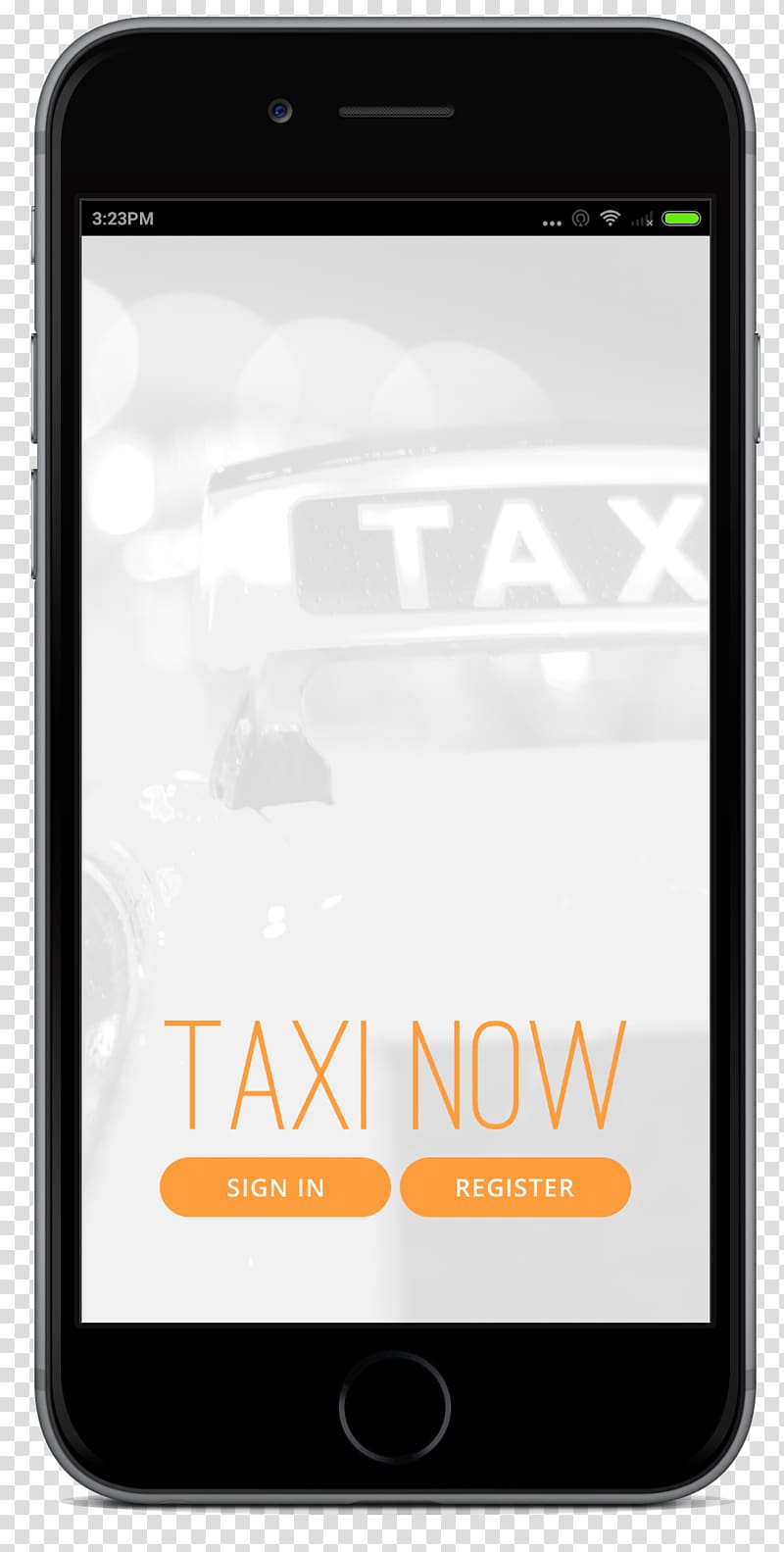 Feature phone Smartphone Taxi Uber Mobile Phones, taxi app transparent background PNG clipart