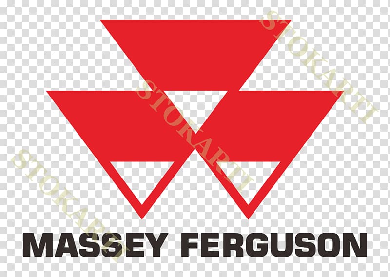 Tractor Massey Ferguson Agricultural machinery Agriculture Logo, tractor transparent background PNG clipart