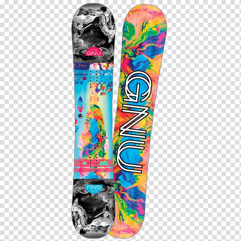 Snowboard GNU Mirror Mervin Manufacturing Lib Technologies, snowboard transparent background PNG clipart