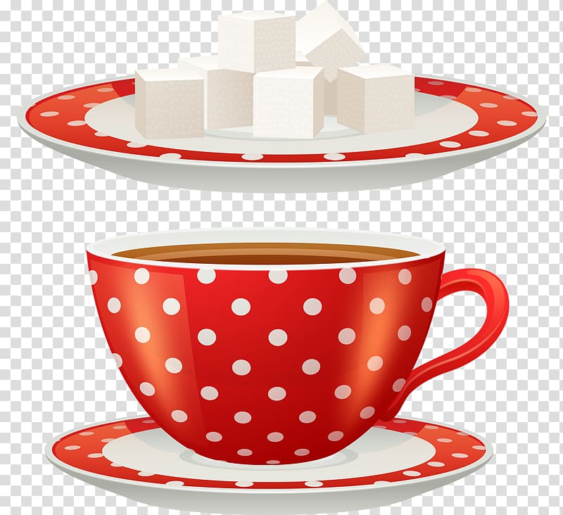 Coffee cup Tea Cafe, Coffee and sugar transparent background PNG clipart