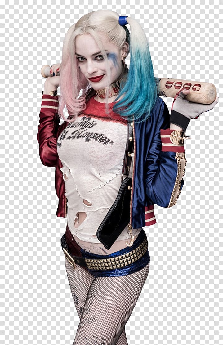 Harley Quinn , Harley Quinn Joker Amanda Waller Suicide Squad High-definition video, margot robbie transparent background PNG clipart