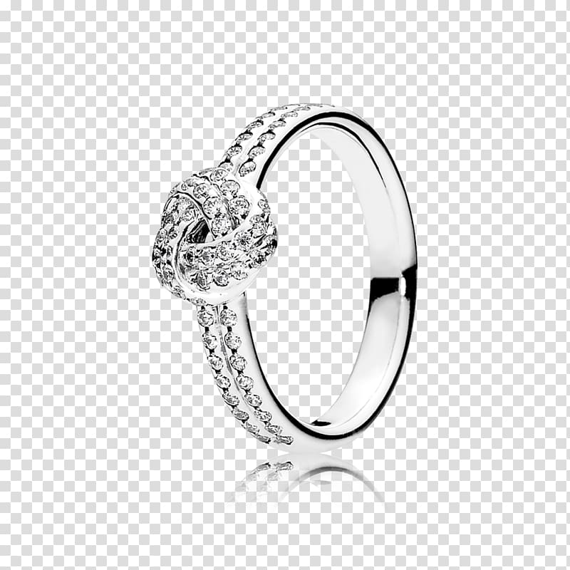 PANDORA Jewelry Cubic zirconia Ring Jewellery, ring transparent background PNG clipart