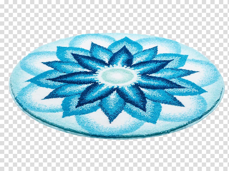 Mandala Love Carpet Heart Preposition, Blue mandala transparent background PNG clipart