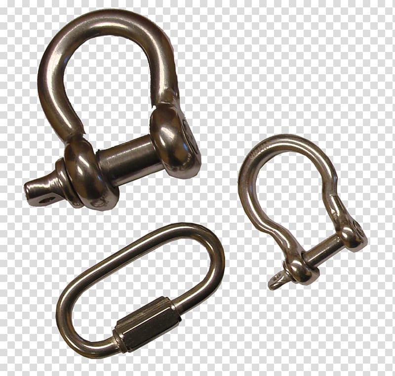 Chain Shackle Stainless steel Metal, steel transparent background PNG clipart