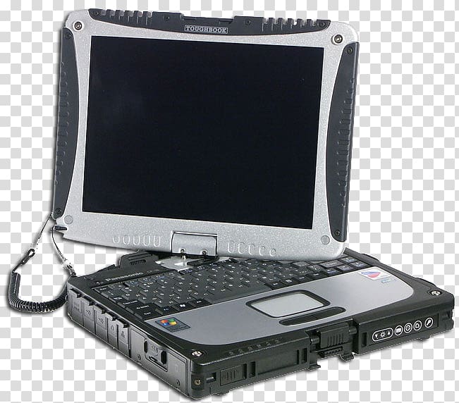 Laptop Toughbook Dell Rugged computer Panasonic, Laptop transparent background PNG clipart