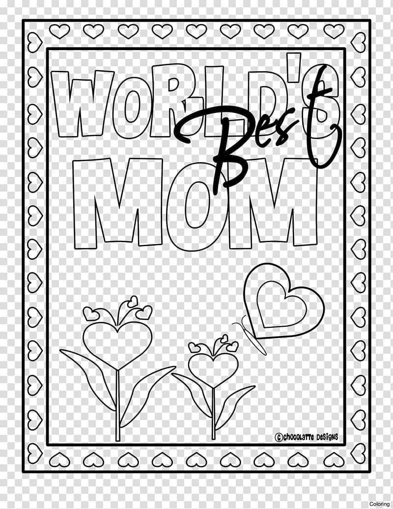Mother\'s Day Mother Day Coloring Coloring book Party, mother\'s day transparent background PNG clipart