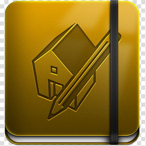 iOS folder illustration, angle brand yellow, SketchUp transparent background PNG clipart
