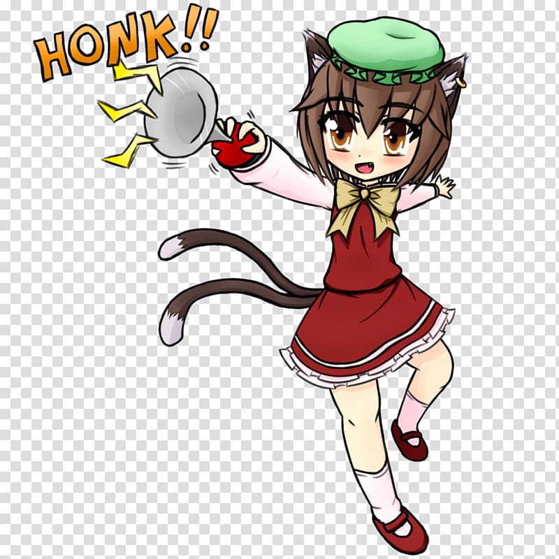 Touhou Project Fan art 5channel Yonkoma, honk transparent background PNG clipart