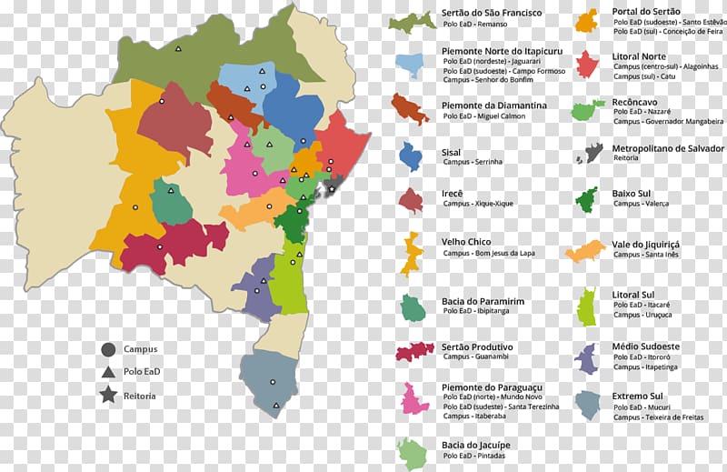 Teixeira de Freitas Federal Institute Baiano Catu Map Senhor do Bonfim, map transparent background PNG clipart