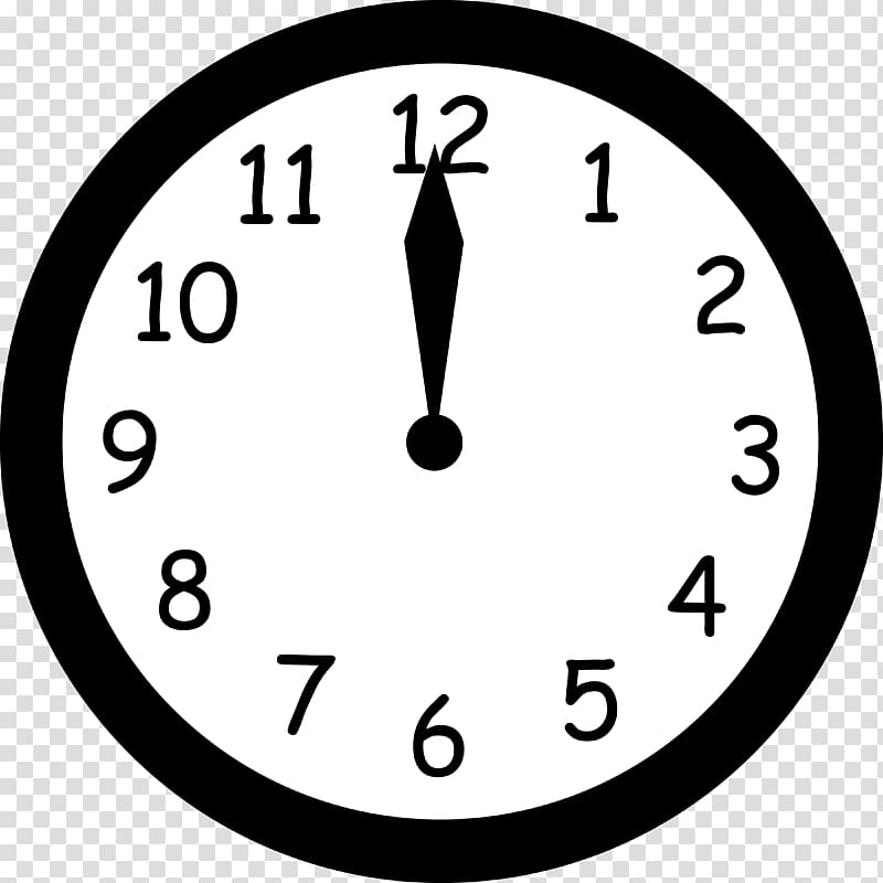 Digital clock Black and white , Wall Clock transparent background PNG clipart