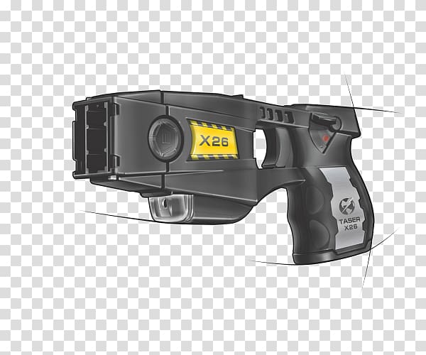 TASER X2 Defender Weapon Firearm Cartridge, laser gun transparent background PNG clipart