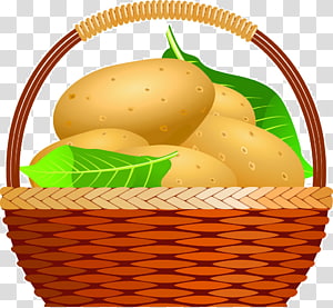Potato Easter Bunny Basket , potato transparent background PNG clipart thumbnail