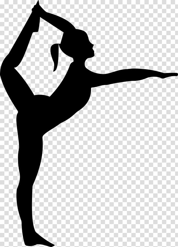 Kusajishi Yachiru Stretching Silhouette Ballet Dancer , Silhouette transparent background PNG clipart