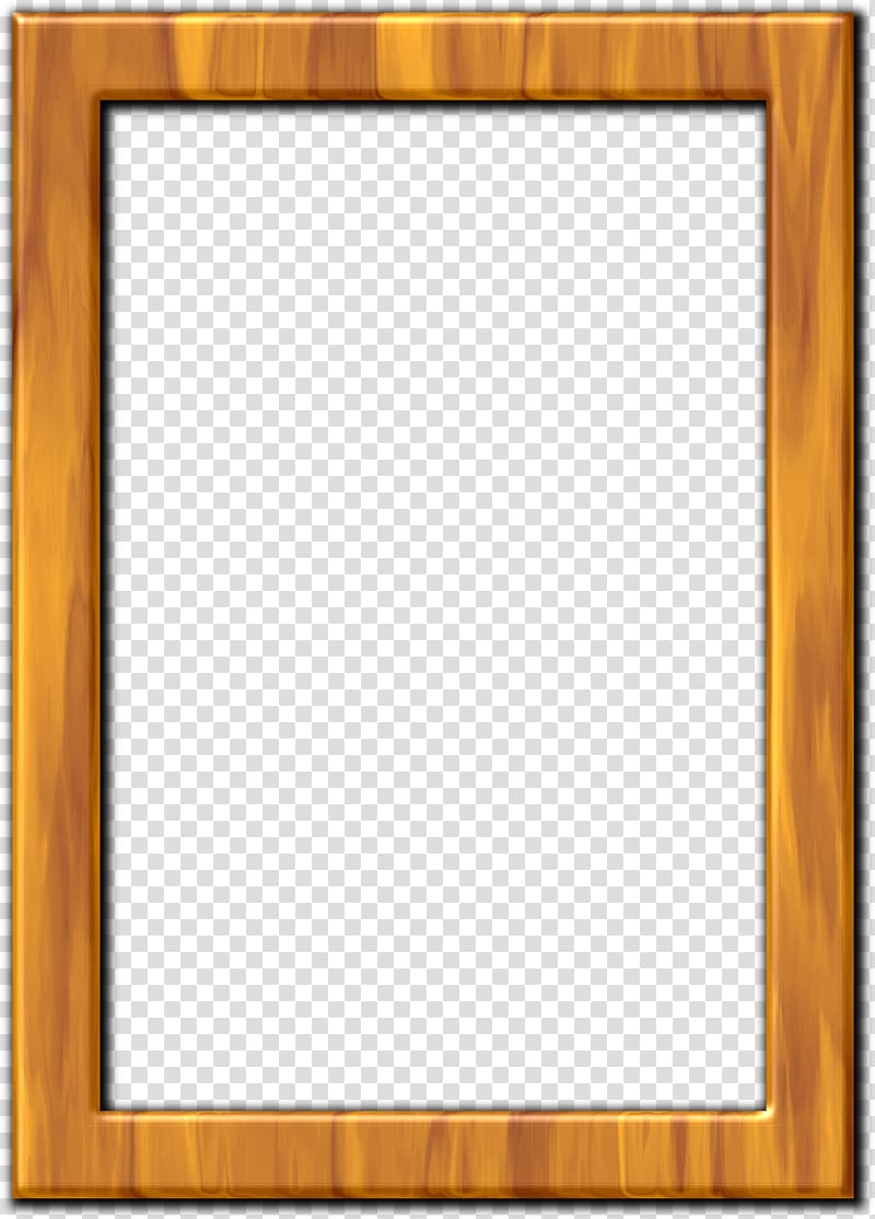 rectangular brown frame illustration, Wood Frames Framing , square frame transparent background PNG clipart