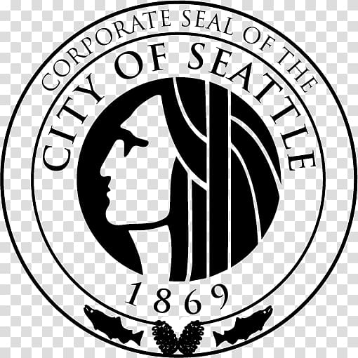Seal of Seattle Company seal Flag of Seattle, green waves transparent background PNG clipart