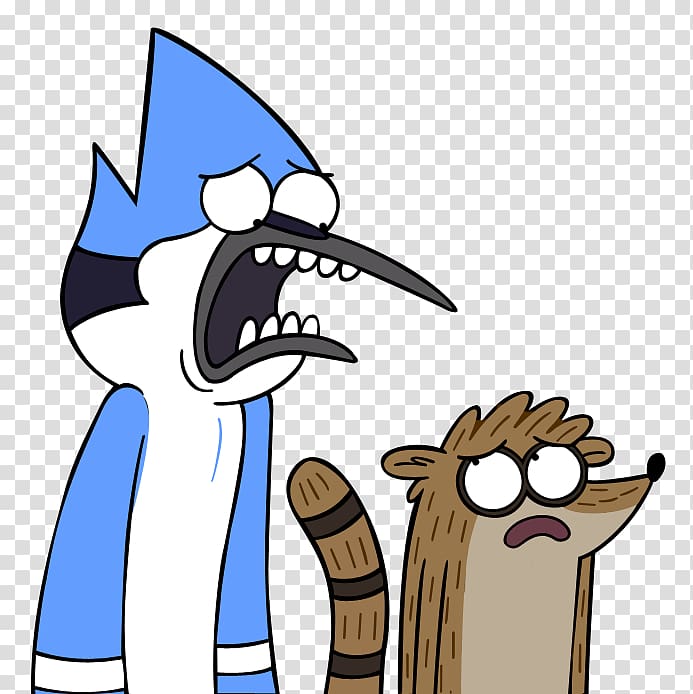 Mordecai Rigby Cartoon Network, show transparent background PNG clipart