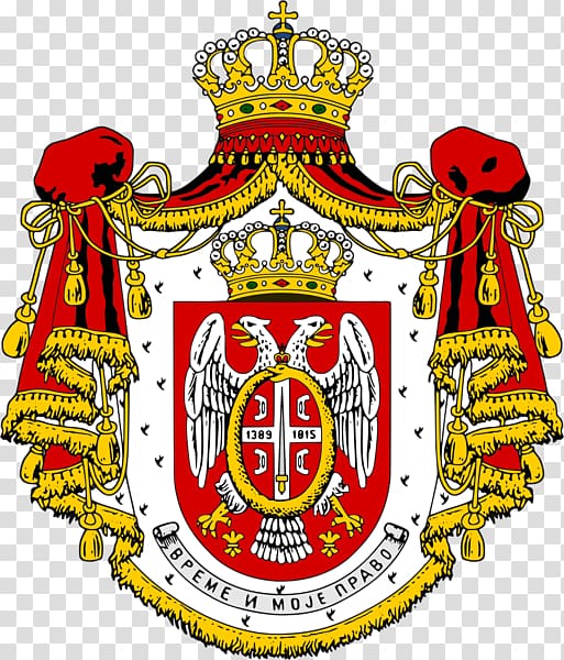 Obrenović dynasty Serbia Wikipedia Karađorđević dynasty, coat of arms transparent background PNG clipart