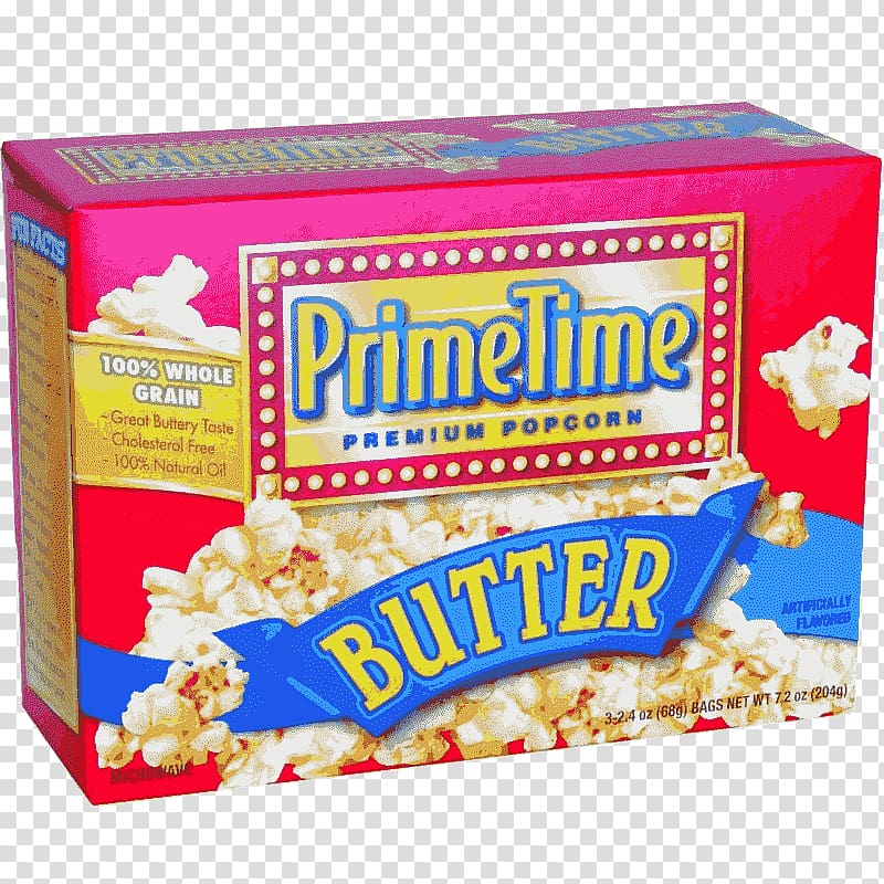 Popcorn Kettle corn Butter Prime time Breakfast cereal, popcorn transparent background PNG clipart