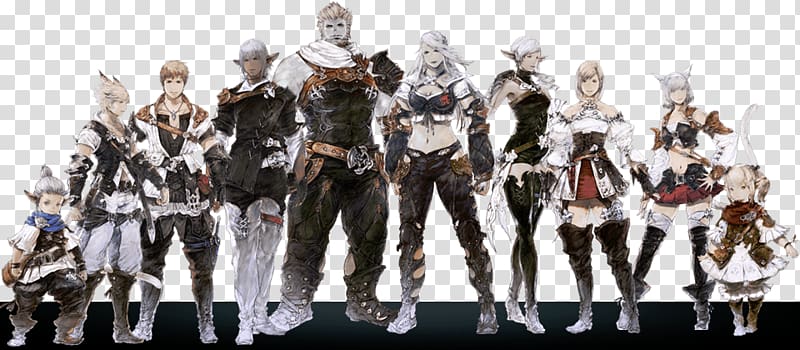 Final Fantasy XIV: Heavensward Dark Ages Massively multiplayer online role-playing game Video game, Eddie Guerrero transparent background PNG clipart