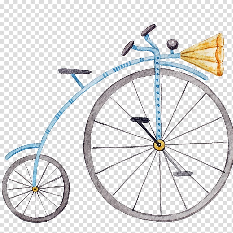 Bicycle Birthday, Creative bike transparent background PNG clipart