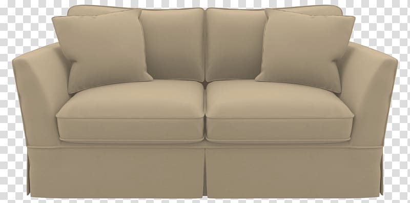 Loveseat Sofa bed Slipcover Couch Chair, sofa renderings transparent background PNG clipart