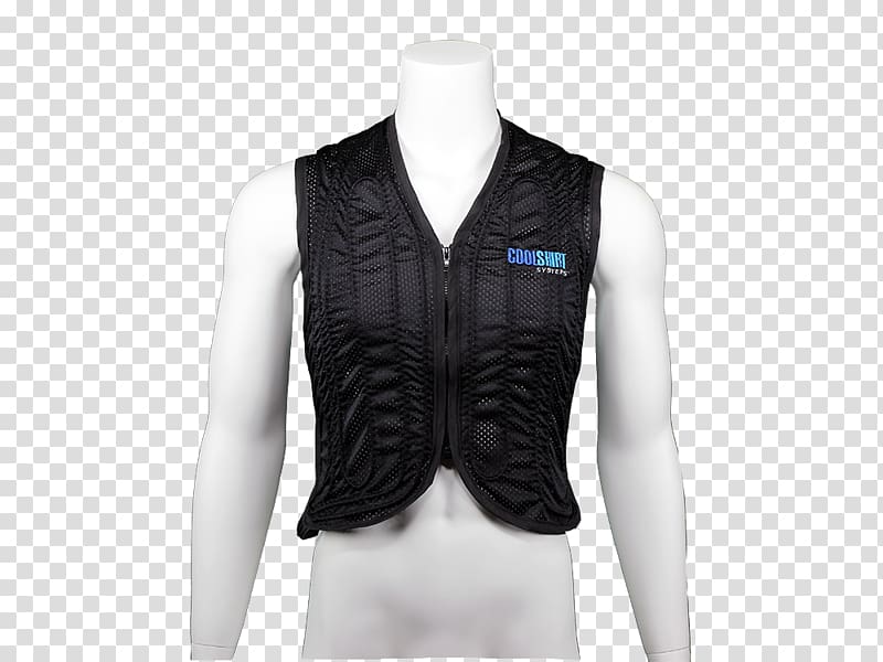 Gilets T-shirt Cooling vest Clothing, T-shirt transparent background PNG clipart