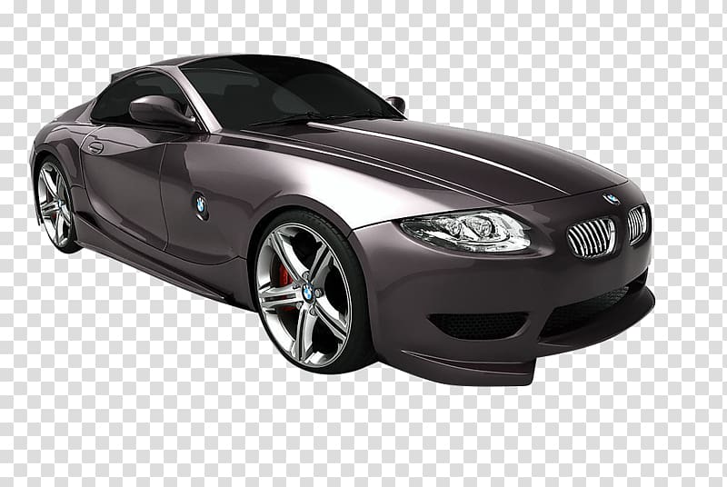 BMW Z4 Sports car MINI, Black BMW transparent background PNG clipart