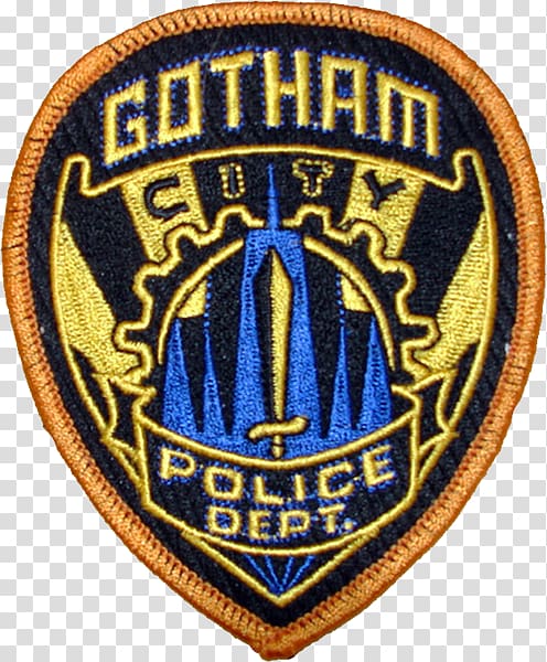 Batman Badge Gotham City Police Department Police officer, gotham-city transparent background PNG clipart