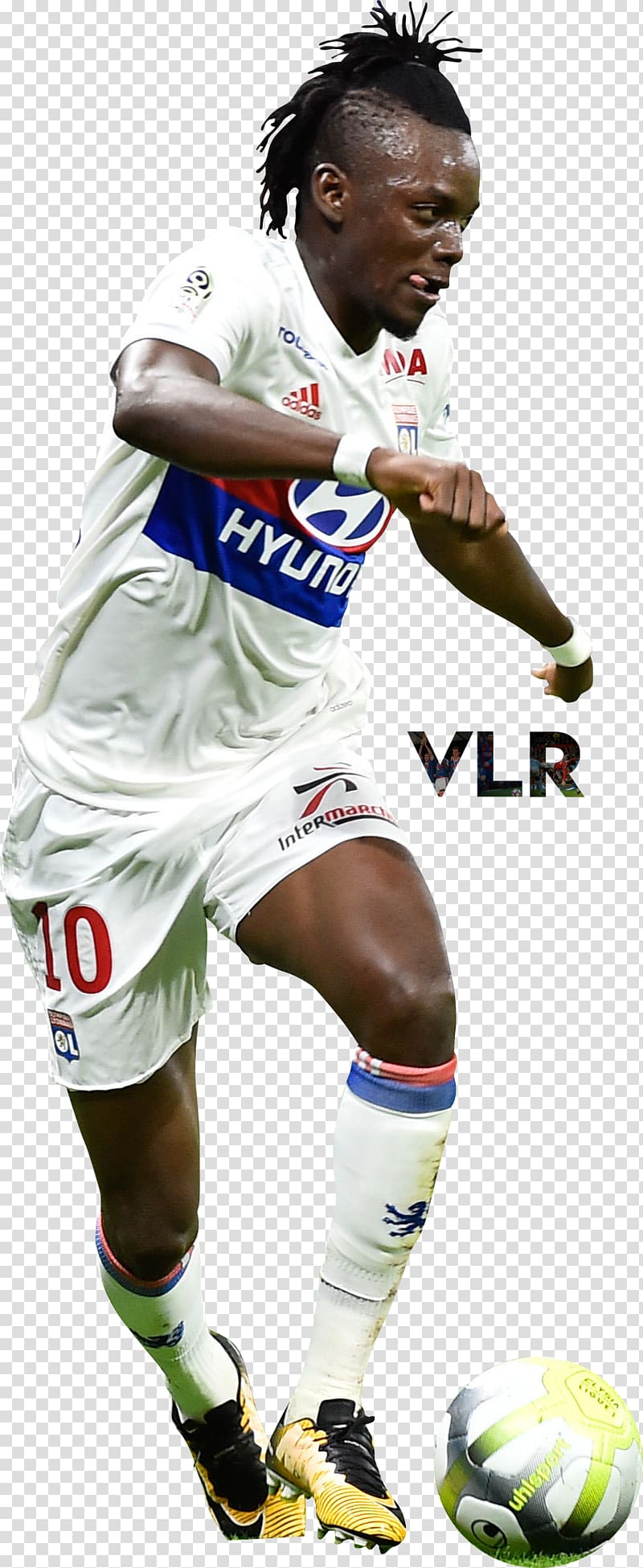 Bertrand Traoré Olympique Lyonnais Soccer player Football player, football transparent background PNG clipart