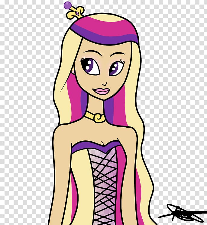 Princess Cadance Female My Little Pony Winged unicorn Character, wedding chin transparent background PNG clipart