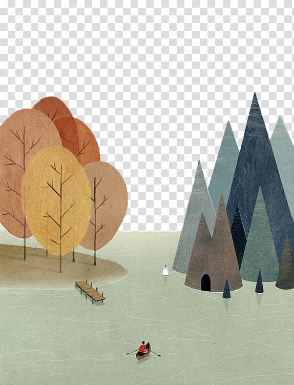 Artist Drawing Illustrator Illustration, forest transparent background PNG clipart