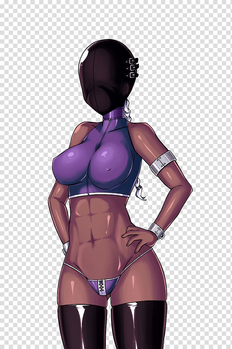 Active Undergarment Hip Lingerie Cartoon, anime latex transparent  background PNG clipart | HiClipart