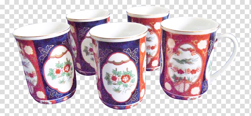 Coffee cup Porcelain Mug, blue and white porcelain bowl transparent background PNG clipart
