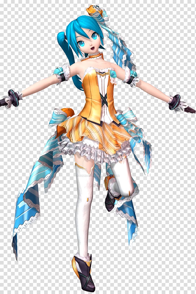 Hatsune Miku Project Diva F Hatsune Miku: Project DIVA Arcade Hatsune Miku: Project DIVA 2nd Orange blossom, hatsune miku transparent background PNG clipart