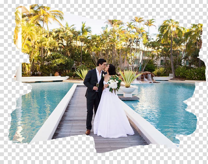 Sheraton Grand Mirage Resort, Gold Coast Palm Beach, Queensland Sheraton Hotels and Resorts Wedding, MARRIED COUPLE transparent background PNG clipart