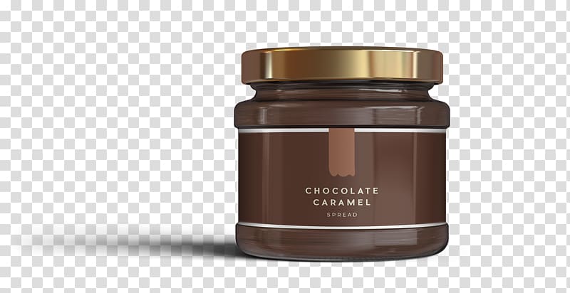 Cream Chocolate spread Cacao tree, sauce label transparent background PNG clipart