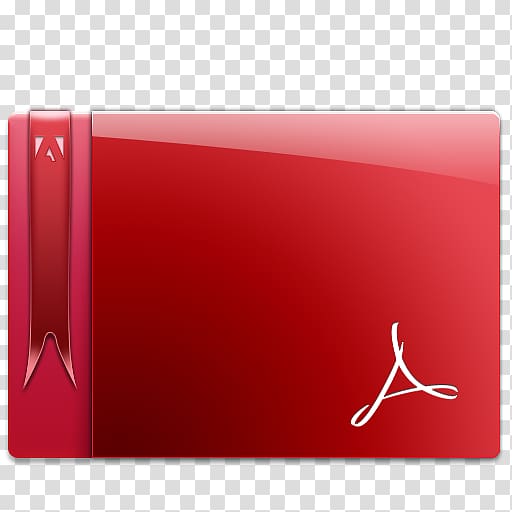 Adobe Acrobat logo, pink red magenta, Reader CS 5 transparent background PNG clipart