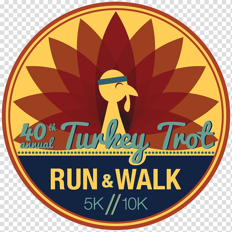 Turkey trot Logo Recreation Center Thanksgiving, lifeguard summer camp counselor transparent background PNG clipart