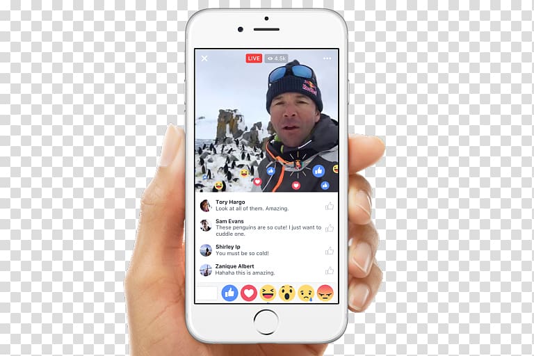 Social media Streaming media Facebook Live Live streaming, social media transparent background PNG clipart