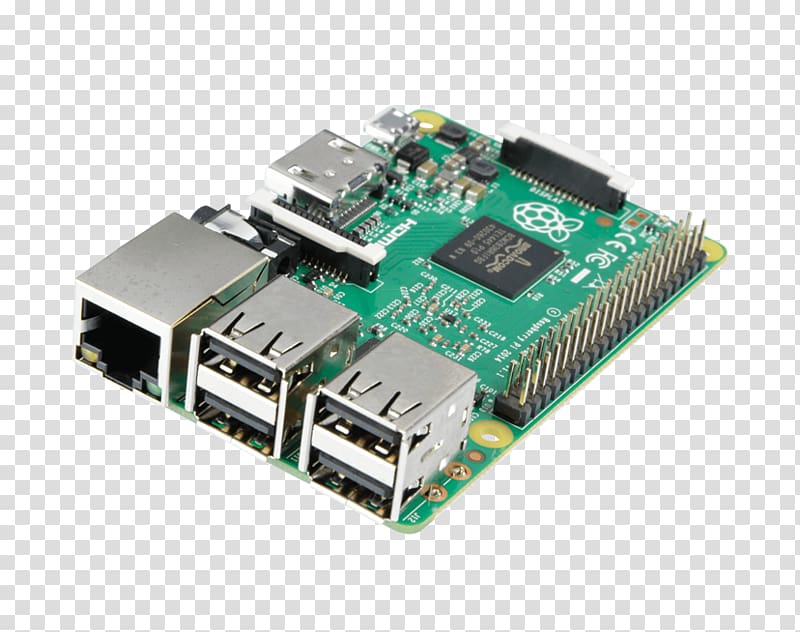 Raspberry Pi 3 Single-board computer Asus Tinker Board, Computer transparent background PNG clipart