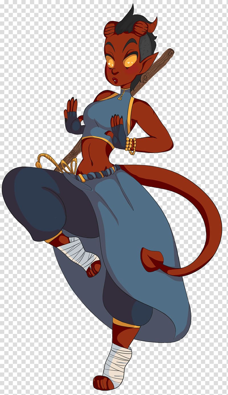 Dungeons & Dragons Tiefling Monk Paizo Publishing Cleric, dragon transparent background PNG clipart