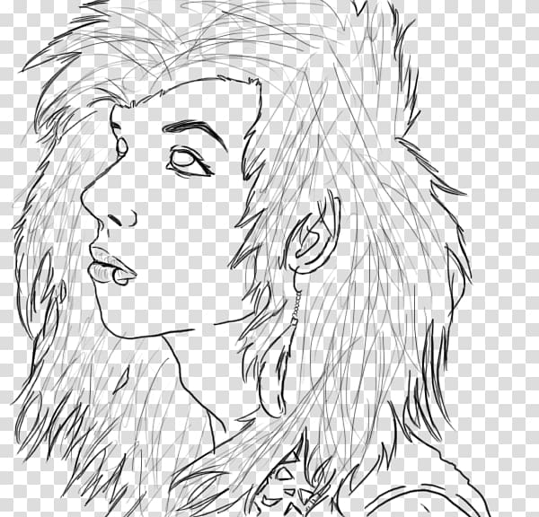 Drawing Line art Sketch, andy biersack and taylor momsen transparent background PNG clipart