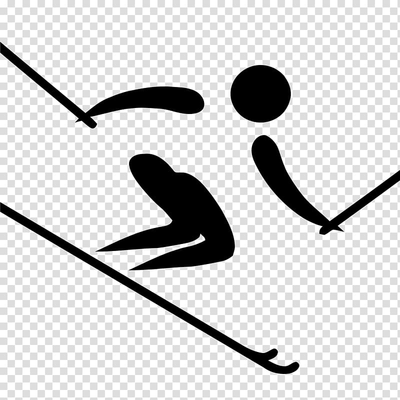 Alpine skiing at the Winter Olympics Winter Olympic Games Cross-country skiing , Skiing transparent background PNG clipart